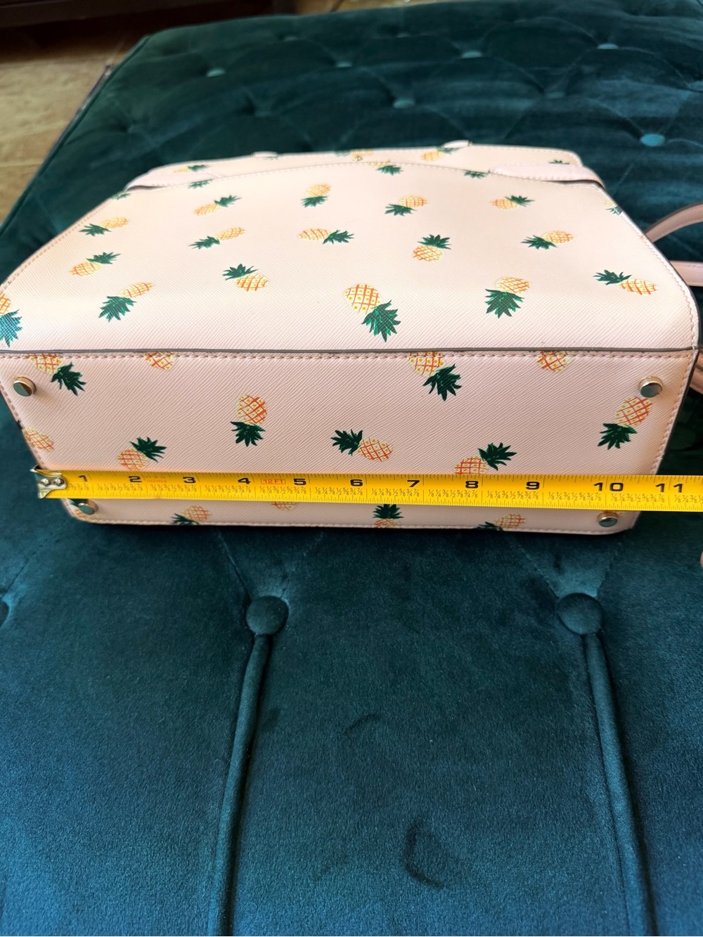 Kate Spade Pink Pineapple-print Satchel - Picture 8 of 15